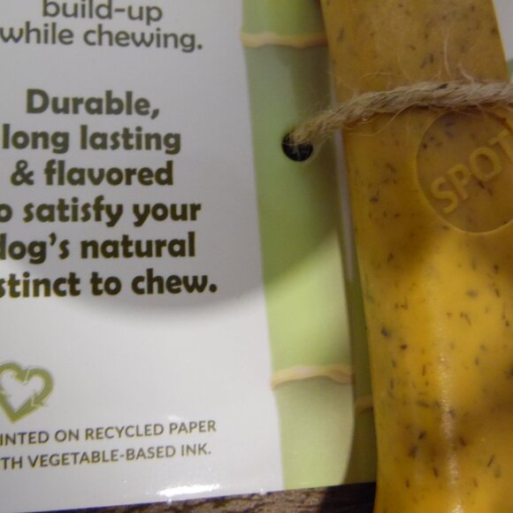 SPOT Bam-Bones Plus brush shape for strong teeth and aggressive chewers All NEW! - Picture 4 of 7